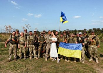 Весілля на полігоні: історія Івана та Іванни з Тернополя