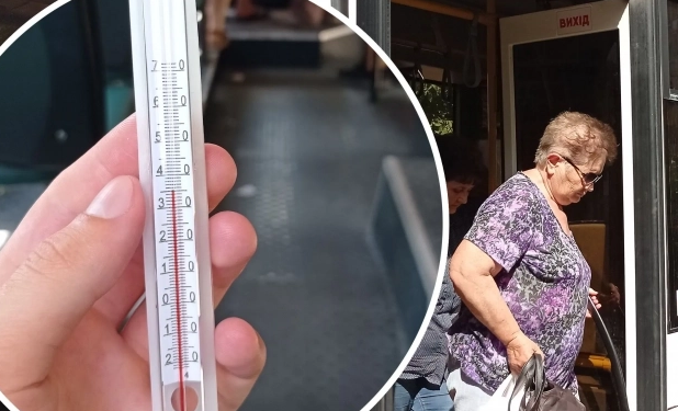 «Пекло» на колесах: яка температура у громадському транспорті Тернополя