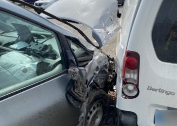 У Тернополі п’яний водій протаранив три автомобілі, які зупинилися перед світлофором