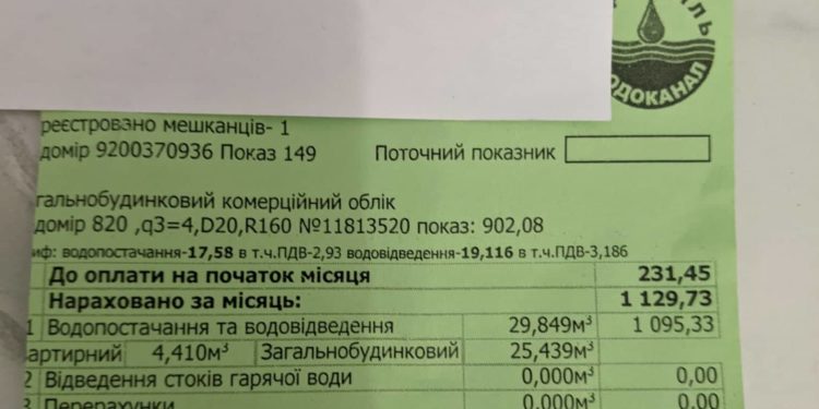 КП Тернопільводоканал намагається шахрайським шляхом видурювати в тернополян більші суми, – тернополянин