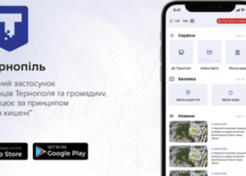 Тернополяни за додаток “е-Тернопіль” заплатили з бюджету майже 0,5 млн. грн.