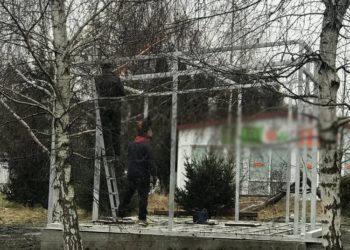У Тернополі незаконно забудовують зелену зону біля заводу “Оріон”