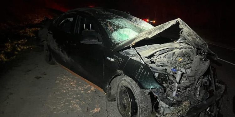 В громаді на Тернопільщині п’яний поліцейський спричинив аварію, в якій постраждали люди