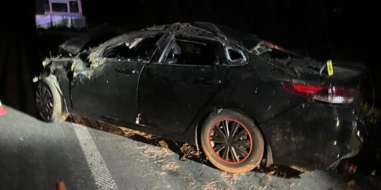 В громаді на Тернопільщині п’яний поліцейський спричинив аварію, в якій постраждали люди