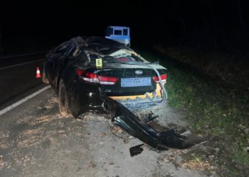 В громаді на Тернопільщині п’яний поліцейський спричинив аварію, в якій постраждали люди