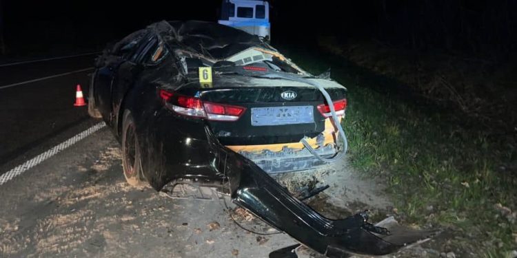 В громаді на Тернопільщині п’яний поліцейський спричинив аварію, в якій постраждали люди