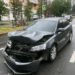 У Тернополі нетверезий водій вщент розтрощив дорогу іномарку