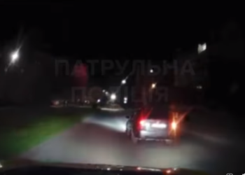 “Перегони” на вулицях Тернополя: патрульна поліція затримала чоловіка, який кермував без водійського посвідчення