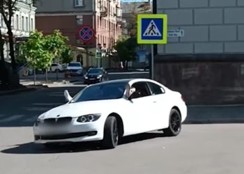 Тернопільська поліція розшукала молодих “мажорів”, які влаштували перегони в центрі міста