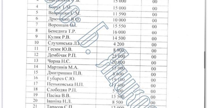 За 8 місяців поточного року голова обласної ради Тернополя отримав майже мільйон гривень офіційної зарплати