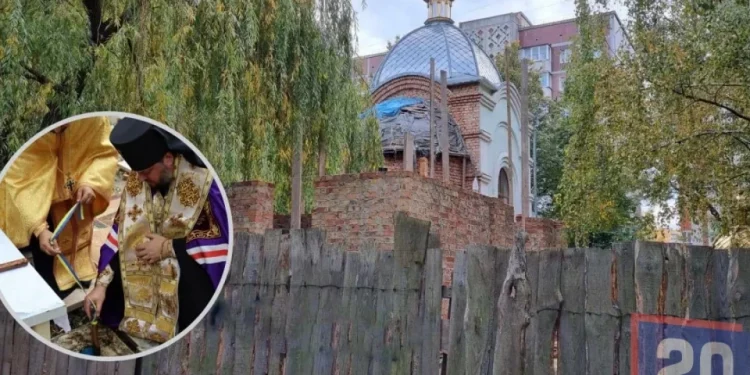 Під час війни зводять нову церкву на Куліша в Тернополі