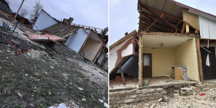 Вибух газу на Тернопільщині: родина залишилася без даху над головою