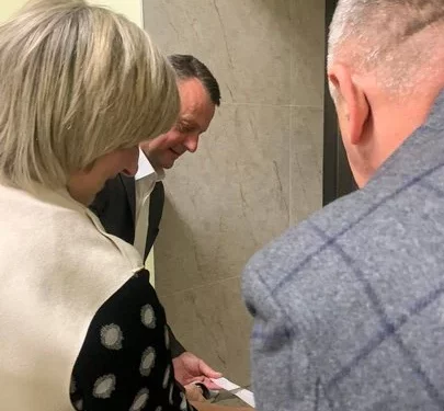 Міський голова Теребовлі урочисто відкрив ліфт в місцевій лікарні