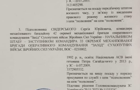 У Тернопільському обласному ТЦК СП новий керівник