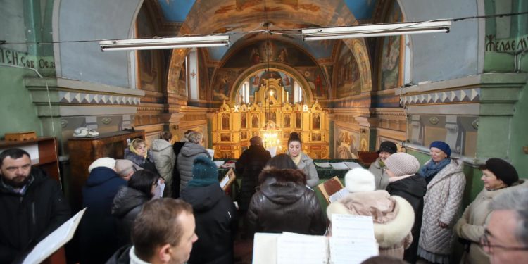 Вперше за 191 рік лунає українська молитва у Миколаївському соборі у Кременці