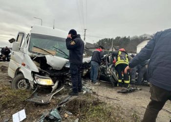 14 травмованих та один загиблий – наслідки п’яти дорожньо-транспортних пригод за добу 3 січня на дорогах Тернопільщини.