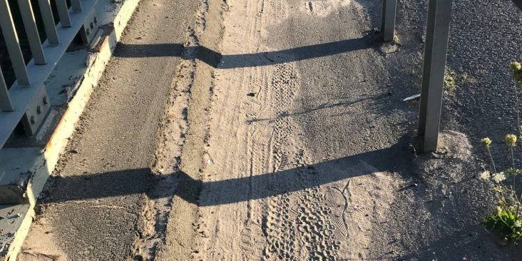 На славнозвісному Гаївському мості у Тернополі знову проблеми