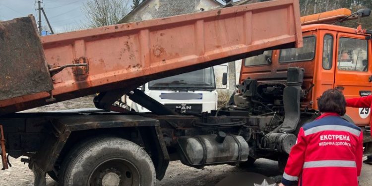 У Кременці водія вбила несправна вантажівка