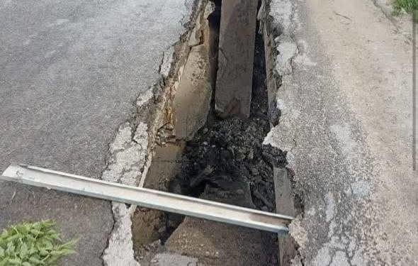 На Тернопільщині в селі Чернихівці обвалився міст