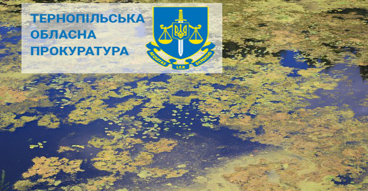Посадовця комунального пiдприємства на Тернопiльщинi підозрюють у забрудненні рiчки