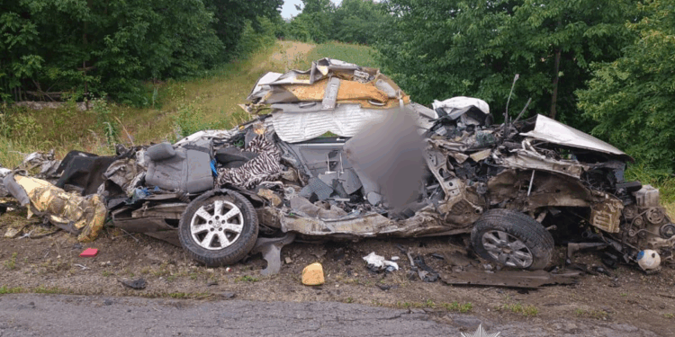 В страшній автотрощі на Тернопільщині загинуло чотири людини