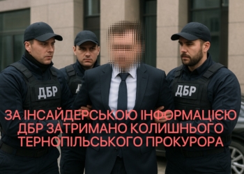 За хабарі затримано колишнього працівника Тернопільської прокуратури