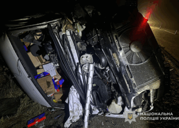 П’яний водій “Кіа” зіткнувся з “Мерседесом” на трасі Тернопіль-Львів