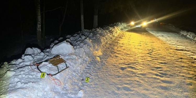 П’яний водій збив дитину з санками на Кременеччині