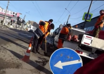 Асфальтували калабані: як у Тернополі ремонтують дороги